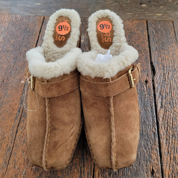 Kors Michael Kors Winston Shearling and Leather Mules - Picture 4 of 8